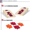 image:imageNFL Football Portable Size 1 x 2 Solid Wood Cornhole Set with Direct Print HD Team Graphics  Travel SizeTampa Bay Buccaneers