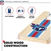image:imageNFL Football Portable Size 1 x 2 Solid Wood Cornhole Set with Direct Print HD Team Graphics  Travel SizeTennessee Titans