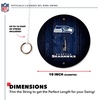 image:imageSolid Wood NFL Hook amp Ring Toss Set with Direct Print HD Team Graphics  Easy Hang Hook and Ring Toss Target  Great Gift for Any Football Fan Ring Toss Family Game for a Game RoomSeattle Seahawks