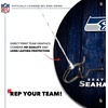 image:imageSolid Wood NFL Hook amp Ring Toss Set with Direct Print HD Team Graphics  Easy Hang Hook and Ring Toss Target  Great Gift for Any Football Fan Ring Toss Family Game for a Game RoomSeattle Seahawks