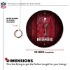 image:imageSolid Wood NFL Hook amp Ring Toss Set with Direct Print HD Team Graphics  Easy Hang Hook and Ring Toss Target  Great Gift for Any Football Fan Ring Toss Family Game for a Game RoomTampa Bay Buccaneers