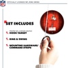 image:imageSolid Wood NFL Hook amp Ring Toss Set with Direct Print HD Team Graphics  Easy Hang Hook and Ring Toss Target  Great Gift for Any Football Fan Ring Toss Family Game for a Game RoomCleveland Browns