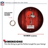 image:imageSolid Wood NFL Hook amp Ring Toss Set with Direct Print HD Team Graphics  Easy Hang Hook and Ring Toss Target  Great Gift for Any Football Fan Ring Toss Family Game for a Game RoomCleveland Browns