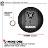 image:imageSolid Wood NFL Hook amp Ring Toss Set with Direct Print HD Team Graphics  Easy Hang Hook and Ring Toss Target  Great Gift for Any Football Fan Ring Toss Family Game for a Game RoomLas Vegas Raiders