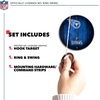 image:imageSolid Wood NFL Hook amp Ring Toss Set with Direct Print HD Team Graphics  Easy Hang Hook and Ring Toss Target  Great Gift for Any Football Fan Ring Toss Family Game for a Game RoomTennessee Titans