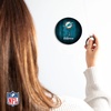 image:imageSolid Wood NFL Hook amp Ring Toss Set with Direct Print HD Team Graphics  Easy Hang Hook and Ring Toss Target  Great Gift for Any Football Fan Ring Toss Family Game for a Game RoomMiami Dolphins