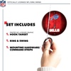 image:imageSolid Wood NFL Hook amp Ring Toss Set with Direct Print HD Team Graphics  Easy Hang Hook and Ring Toss Target  Great Gift for Any Football Fan Ring Toss Family Game for a Game RoomBuffalo Bills