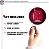 image:imageSolid Wood NFL Hook amp Ring Toss Set with Direct Print HD Team Graphics  Easy Hang Hook and Ring Toss Target  Great Gift for Any Football Fan Ring Toss Family Game for a Game RoomArizona Cardinals