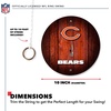 image:imageSolid Wood NFL Hook amp Ring Toss Set with Direct Print HD Team Graphics  Easy Hang Hook and Ring Toss Target  Great Gift for Any Football Fan Ring Toss Family Game for a Game RoomChicago Bears