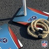 image:imageSolid Wood NFL Quoits Set with Direct Print HD Team Graphics  Tailgate Ring Toss Game  Great Gift for Any Football Fan Ring Toss Family Outdoor Games for The BeachTennessee Titans