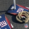 image:imageSolid Wood NFL Quoits Set with Direct Print HD Team Graphics  Tailgate Ring Toss Game  Great Gift for Any Football Fan Ring Toss Family Outdoor Games for The BeachNew York Giants