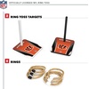 image:imageSolid Wood NFL Quoits Set with Direct Print HD Team Graphics  Tailgate Ring Toss Game  Great Gift for Any Football Fan Ring Toss Family Outdoor Games for The BeachCincinnati Bengals