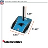 image:imageSolid Wood NFL Quoits Set with Direct Print HD Team Graphics  Tailgate Ring Toss Game  Great Gift for Any Football Fan Ring Toss Family Outdoor Games for The BeachCarolina Panthers