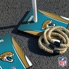 image:imageSolid Wood NFL Quoits Set with Direct Print HD Team Graphics  Tailgate Ring Toss Game  Great Gift for Any Football Fan Ring Toss Family Outdoor Games for The BeachJacksonville Jaguars