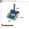 image:imageSolid Wood NFL Quoits Set with Direct Print HD Team Graphics  Tailgate Ring Toss Game  Great Gift for Any Football Fan Ring Toss Family Outdoor Games for The BeachLos Angeles Rams