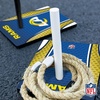 image:imageSolid Wood NFL Quoits Set with Direct Print HD Team Graphics  Tailgate Ring Toss Game  Great Gift for Any Football Fan Ring Toss Family Outdoor Games for The BeachLos Angeles Rams