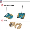image:imageSolid Wood NFL Quoits Set with Direct Print HD Team Graphics  Tailgate Ring Toss Game  Great Gift for Any Football Fan Ring Toss Family Outdoor Games for The BeachJacksonville Jaguars