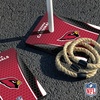 image:imageSolid Wood NFL Quoits Set with Direct Print HD Team Graphics  Tailgate Ring Toss Game  Great Gift for Any Football Fan Ring Toss Family Outdoor Games for The BeachArizona Cardinals