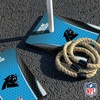 image:imageSolid Wood NFL Quoits Set with Direct Print HD Team Graphics  Tailgate Ring Toss Game  Great Gift for Any Football Fan Ring Toss Family Outdoor Games for The BeachCarolina Panthers