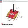image:imageSolid Wood NFL Quoits Set with Direct Print HD Team Graphics  Tailgate Ring Toss Game  Great Gift for Any Football Fan Ring Toss Family Outdoor Games for The BeachKansas City Chiefs