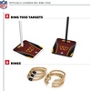 image:imageSolid Wood NFL Quoits Set with Direct Print HD Team Graphics  Tailgate Ring Toss Game  Great Gift for Any Football Fan Ring Toss Family Outdoor Games for The BeachWashington Commanders