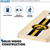 image:imageWild Sports College Portable Size 1 x 2 Solid Wood Cornhole Set with Direct Print HD Team Graphics  Travel SizeIowa Hawkeyes