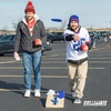 image:imageWild Sports College Portable Size 1 x 2 Solid Wood Cornhole Set with Direct Print HD Team Graphics  Travel SizeKentucky Wildcats