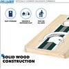 image:imageWild Sports College Portable Size 1 x 2 Solid Wood Cornhole Set with Direct Print HD Team Graphics  Travel SizeMichigan State Spartans