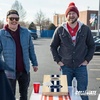 image:imageWild Sports College Portable Size 1 x 2 Solid Wood Cornhole Set with Direct Print HD Team Graphics  Travel SizePenn State Nittany Lions