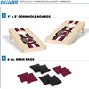 image:imageWild Sports College Portable Size 1 x 2 Solid Wood Cornhole Set with Direct Print HD Team Graphics  Travel SizeSouth Carolina Fighting Gamecocks