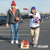 image:imageWild Sports College Portable Size 1 x 2 Solid Wood Cornhole Set with Direct Print HD Team Graphics  Travel SizeVirginia Tech Hokies