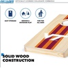 image:imageWild Sports College Portable Size 1 x 2 Solid Wood Cornhole Set with Direct Print HD Team Graphics  Travel SizeVirginia Tech Hokies