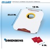 image:imageWild Sports NCAA Pro Football AllWeather Cornhole Set  Travel Bean Bag Toss Set Includes 8 Bean BagsIowa State Cyclones