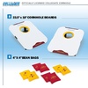 image:imageWild Sports NCAA Pro Football AllWeather Cornhole Set  Travel Bean Bag Toss Set Includes 8 Bean BagsIowa State Cyclones
