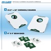 image:imageWild Sports NCAA Pro Football AllWeather Cornhole Set  Travel Bean Bag Toss Set Includes 8 Bean BagsMichigan State Spartans
