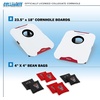 image:imageWild Sports NCAA Pro Football AllWeather Cornhole Set  Travel Bean Bag Toss Set Includes 8 Bean BagsNorth Carolina State Wolfpack