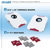 image:imageWild Sports NCAA Pro Football AllWeather Cornhole Set  Travel Bean Bag Toss Set Includes 8 Bean BagsOhio State Buckeyes