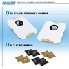 image:imageWild Sports NCAA Pro Football AllWeather Cornhole Set  Travel Bean Bag Toss Set Includes 8 Bean BagsPurdue Boilermakers