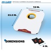 image:imageWild Sports NCAA Pro Football AllWeather Cornhole Set  Travel Bean Bag Toss Set Includes 8 Bean BagsUSC Trojans