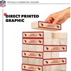 image:imageWild Sports NFL Giant Stacking Wooden Blocks  Tumbling Tower Classic Family Game Stacks  Great Gift for Any Football FanArizona Cardinals