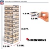 image:imageWild Sports NFL Giant Stacking Wooden Blocks  Tumbling Tower Classic Family Game Stacks  Great Gift for Any Football FanDallas Cowboys