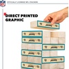 image:imageWild Sports NFL Giant Stacking Wooden Blocks  Tumbling Tower Classic Family Game Stacks  Great Gift for Any Football FanJacksonville Jaguars