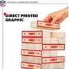 image:imageWild Sports NFL Giant Stacking Wooden Blocks  Tumbling Tower Classic Family Game Stacks  Great Gift for Any Football FanKansas City Chiefs