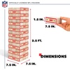image:imageWild Sports NFL Giant Stacking Wooden Blocks  Tumbling Tower Classic Family Game Stacks  Great Gift for Any Football FanKansas City Chiefs