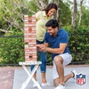 image:imageWild Sports NFL Giant Stacking Wooden Blocks  Tumbling Tower Classic Family Game Stacks  Great Gift for Any Football FanKansas City Chiefs