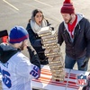 image:imageWild Sports NFL Giant Stacking Wooden Blocks  Tumbling Tower Classic Family Game Stacks  Great Gift for Any Football FanNew Orleans Saints