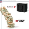 image:imageWild Sports NFL Giant Stacking Wooden Blocks  Tumbling Tower Classic Family Game Stacks  Great Gift for Any Football FanNew York Jets