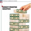 image:imageWild Sports NFL Giant Stacking Wooden Blocks  Tumbling Tower Classic Family Game Stacks  Great Gift for Any Football FanNew York Jets