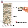 image:imageWild Sports NFL Giant Stacking Wooden Blocks  Tumbling Tower Classic Family Game Stacks  Great Gift for Any Football FanPhiladelphia Eagles