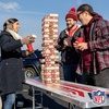 image:imageWild Sports NFL Giant Stacking Wooden Blocks  Tumbling Tower Classic Family Game Stacks  Great Gift for Any Football FanSan Francisco 49ers